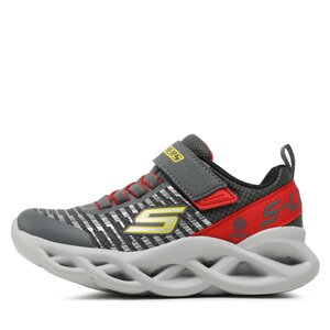 Sneakers Skechers - Novlo /CCRD Charcoal/Red