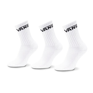 Set di 3 paia di calzini lunghi da bambini Vans Pic - By Classic Crew Yout VN000YBR White WHT1