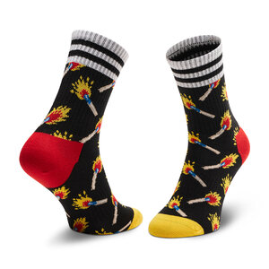 

Високі шкарпетки unisexHappy Socks, Чорний