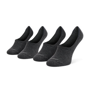 Image of 2er-Set Damen Sneakersocken Calvin Klein - 701218771 Dark Grey Melange 003