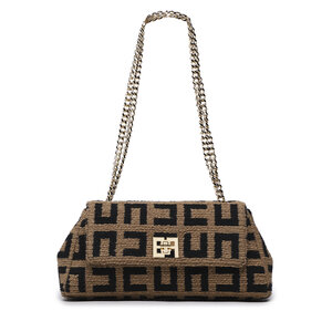 Image of Handtasche Elisabetta Franchi - BS-72A-32E2-V300 Mou/Nero 706