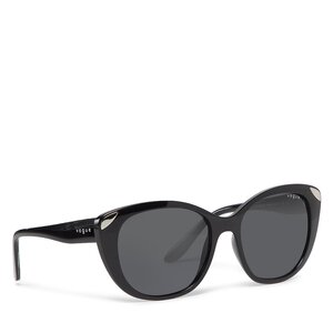 Image of Sonnenbrillen Vogue - 0VO5457S W44/87 Black/Dark Grey