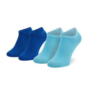 Set di 2 paia di calzini corti da bambini jhalset Tommy Hilfiger - 301390 Blue Combo 100