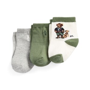 

Набір 3 пар високих дитячих шкарпетокPolo Ralph Lauren, Кольоровий