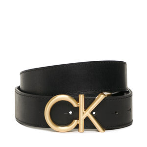 Cintura da uomo Calvin Klein - Adj Ck Metal Bombe Gold 35Mm K50K510217 Ck Black BAX