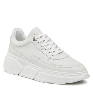 Sneakers Tommy Hilfiger - Chunky Leather Sneaker FW0FW06855 White YBR