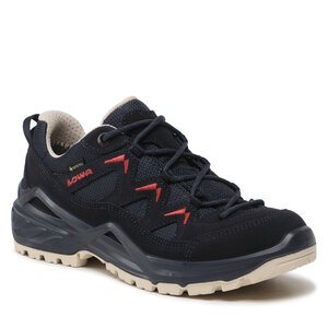 Image of Trekkingschuhe Lowa - Sircos Evo Gtx Lo Ws 320805 Navy/Redwood 5946