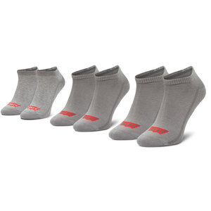 3 Pairs of Women's Low Socks LEVI'S® - 37157-0173 Middle Grey Melange