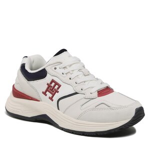 Sneakers TOMMY HILFIGER - Modern Preppy Runner FW0FW06867 White/Rwb 0K8