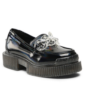 Chunky loafers Armani Exchange - XDA001 XV637 S266 Irio Black