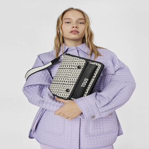 Image of Handtasche TOUS - Bandolera M. Audree T Vera 2001857101 Black/Beige