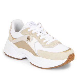 Sneakers Tommy Hilfiger - Chunky Th Runner FW0FW07386 White YBS