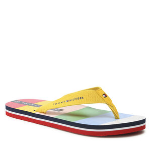 Infradito Tommy Hilfiger - Multicolor Flip Flop T3X8-32922-0058 S Yellow 200