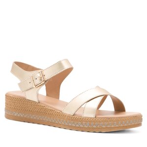 Image of Sandalen Sarah Karen - WI16-WARKOCZ-08 Goldfarben