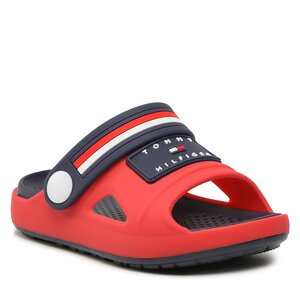 Ciabatte Tommy Hilfiger - Stripes Comfy Sandal 3X2-32914-0083 M Red/Blue X049