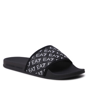 Image of Pantoletten EA7 Emporio Armani - XCP010 XK340 N078 Full Black/White
