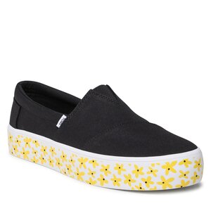 Image of Sneakers aus Stoff Toms - Alp Fenix Platform Slip On 10049813 Black