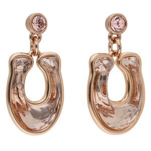 Image of Ohrringe Coach - Fct Crysl Drp Ear CG137 Pink