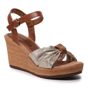 Image of Sandalen Tamaris - 1-28346-20 Cuoio/Gold 496