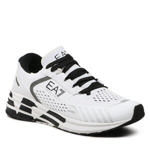 Sneakers Emporio Armani T-shirt coupe slim avec logo aigle sur le devant Blanc - Пиджак легкое пальто плащ armani jeans оригинал