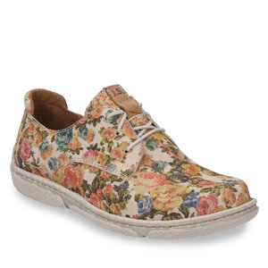 Image of Halbschuhe Josef Seibel - 85160 Neele 60 Creme/Multi