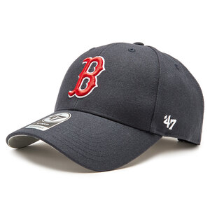 Image of Cap 47 Brand - MLB Boston Red Sox Sure Shot Snapback 47 MVP BCWS-SUMVP02WBP-NY03 Navy