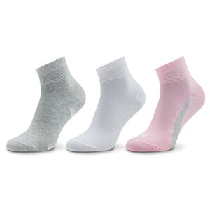 Image of 3er-Set hohe Unisex-Socken Puma - Unisex Lifestyle Quarter 3P 907952 Basic Pink 04