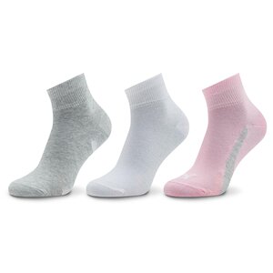 Image of 3er-Set hohe Unisex-Socken Puma - Unisex Lifestyle Quarter 3P 907952 Basic Pink 04