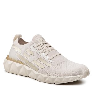 Sneakers Ea7 Emporio Armani panelled lace-up sneakers - XK242 R349 Moonbeam/Light Gold