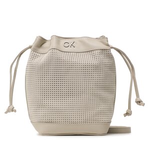 Image of Handtasche Calvin Klein - Re-Lock Drawstring Bag Sm Perf K60K610636 PEA