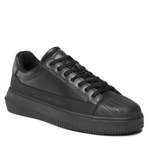 Image of Sneakers aus Stoff Calvin Klein Jeans - Chunky Cupsole Laceup Edgy YM0YM00701 Triple Black BEH