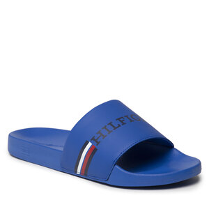 Ciabatte Tommy Hilfiger - Corporate Flag Pool Slide FM0FM04613 Ultra Blue C66