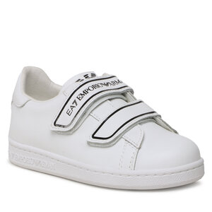 Sneakers Ea7 Emporio Armani panelled lace-up sneakers - XSX100 XOT43 Q306 Full White/Black