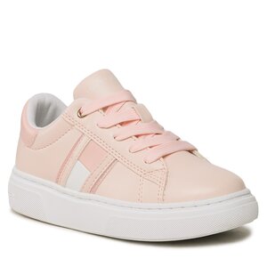 Sneakers Tommy Hilfiger - Flag Low Cut Lace-Up Sneaker T3A9-32703-1355 M Pink 302