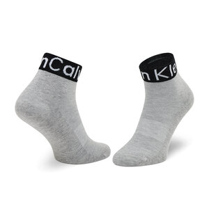 Куртка с кожаными вставками calvin klein - 701218785 Light Grey Melange 003