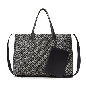 Image of Handtasche Tommy Hilfiger - Iconic Tomy Tote Denim AW0AW14372 ICD