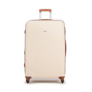 Valigia rigida grande Semi Line - T5557-5 Beige