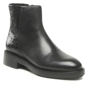 Tronchetti Calvin Klein - Rubber Sole Ankle Boot HW0HW01276 Ck Black BAX