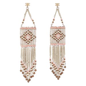 Orecchini Elisabetta Franchi - OR-24F-32E2-V250 Oro/Rosa P06