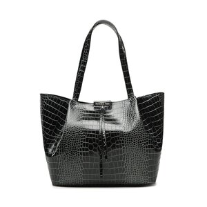 Borsetta Patrizia Pepe - 8B8895/L030 K377 Black Croco