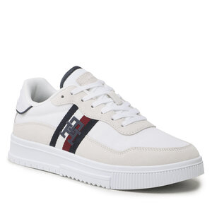 Image of Sneakers Tommy Hilfiger - Supercup Mix FM0FM04585 White YBS