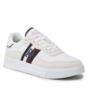 Sneakers Tommy Hilfiger - Supercup Mix FM0FM04585 White YBS
