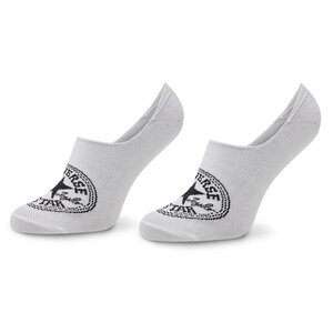 Set di 2 paia di pedulini da donna Converse - E1138W-2009 Bianco