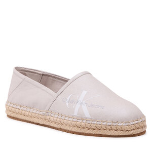 Image of Espadrilles Calvin Klein Jeans - Espadrille Co Wn YW0YW01080 Eggshell/Peach Blush ACF