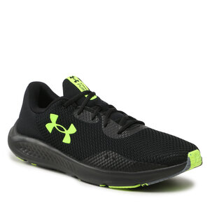 Image of Schuhe Under Armour - UA Charged Pursuit 3 3024878-006 Black/Black/Limesurge
