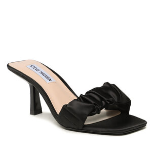 Image of Pantoletten Steve Madden - Truley SM11002396-486 Black Satin