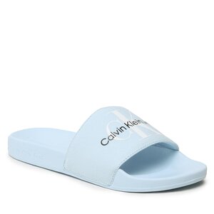 Ciabatte Calvin Klein Jeans - Slide Monogram Co YW0YW00103 Chambray Sky C1Q