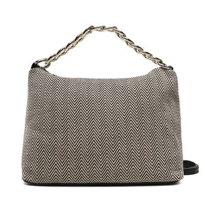 Borsetta Patrizia Pepe - 8B0064/A242 X1NW Black/White