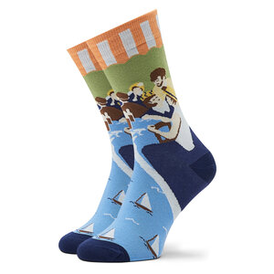 Calzini lunghi unisex Curator Socks - Luncheon Of The Boating Party Multicolore