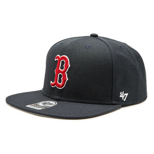 Image of Cap 47 Brand - MLB Boston Red Sox Sure Shot '47 CAPTAIN B-SRS02WBP-NYC Navy